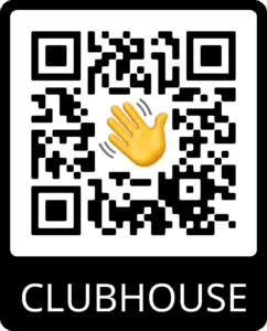 QR CODE Lien vers club nouveaux médias sur Clubhouse