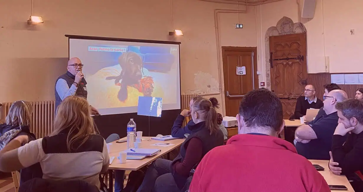 Conference vulgarisation IA en entreprise. montée en compétences des collaborateurs.