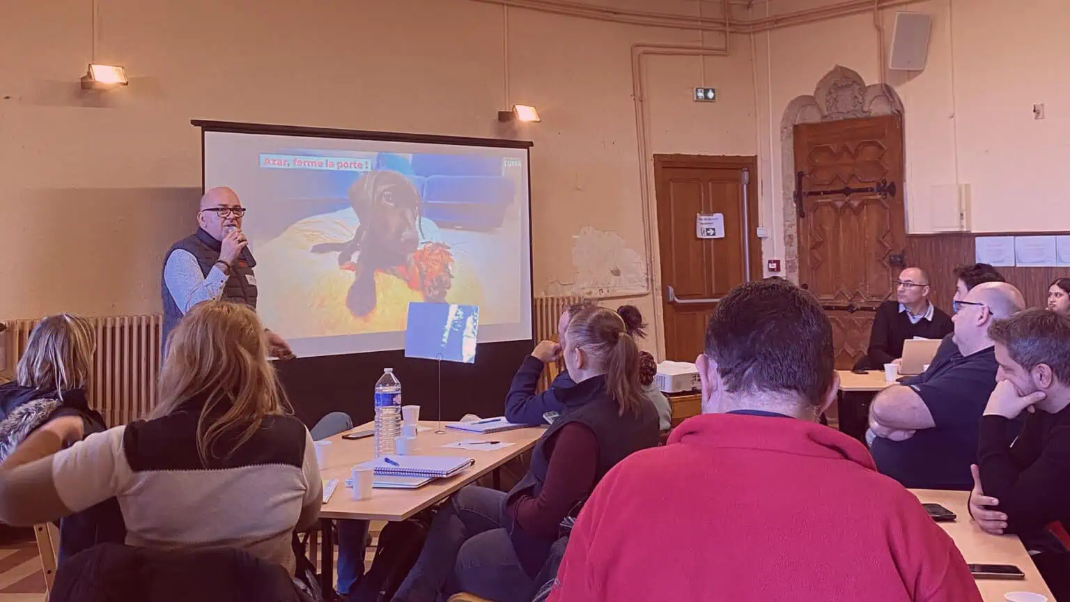 Conference vulgarisation IA en entreprise. montée en compétences des collaborateurs.